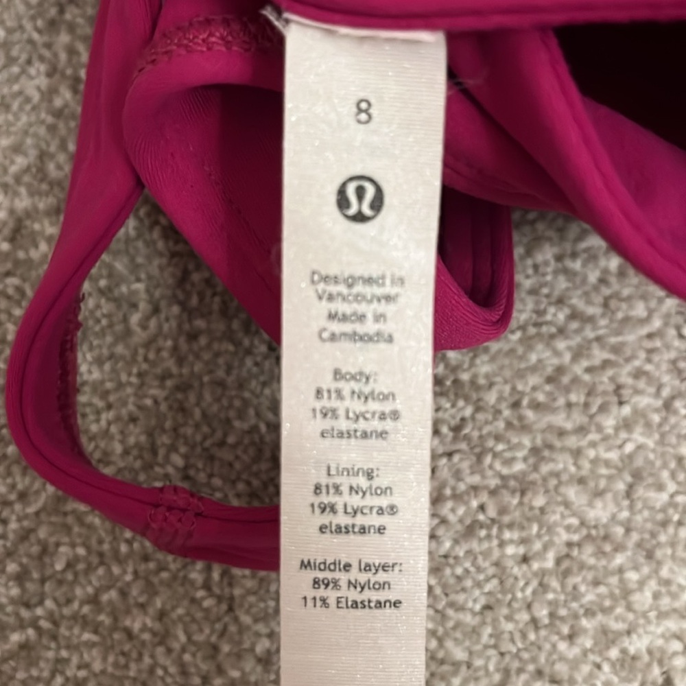 Lululemon Align Tank Size 8 In The Color Raspberry - image 4